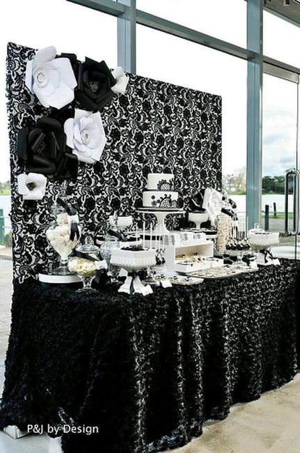 Boda en blanco y negro 🎩 - 22