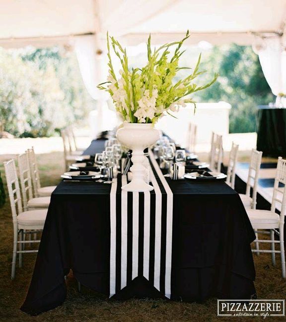 Boda en blanco y negro 🎩 - 30