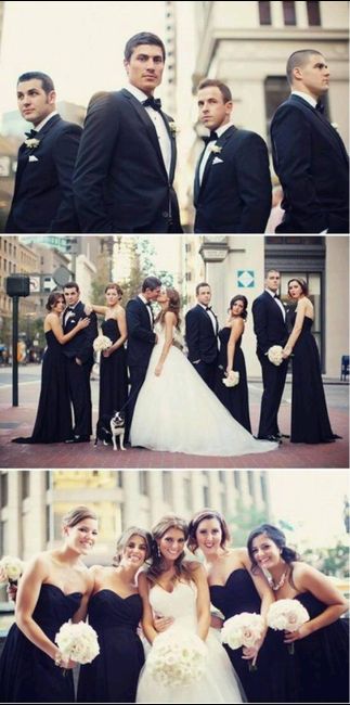 Boda en blanco y negro 🎩 - 34