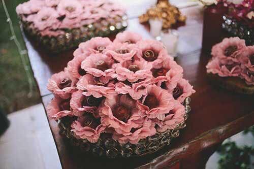Flores de chocolate - 9