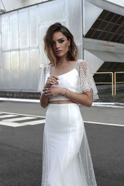 Vestido doble pieza - 1