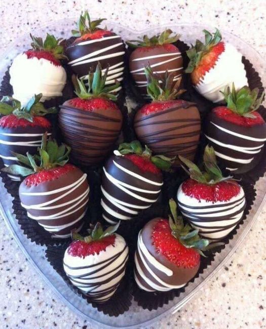 Fresas de chocolate para mesa dé dulces - 5