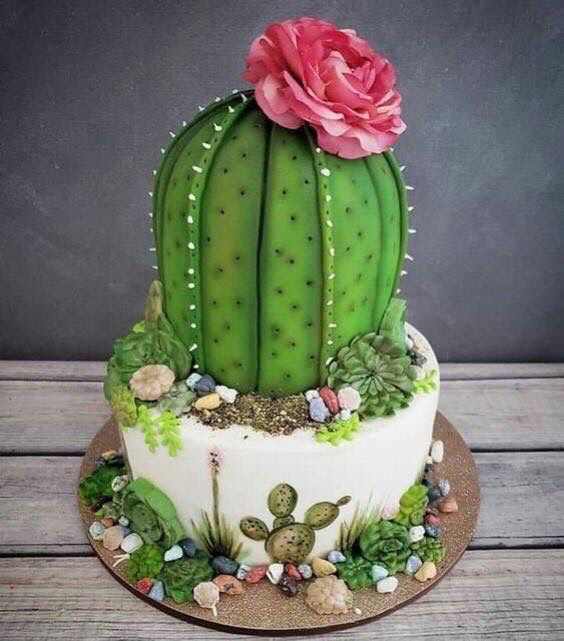 Pastel de Cactus - 5