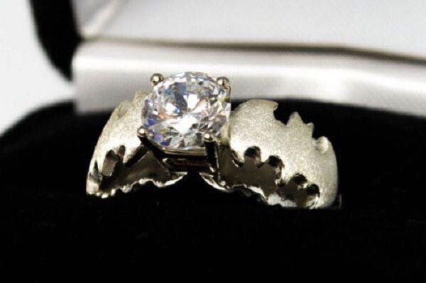 Anillos para bodas de Batman - 7