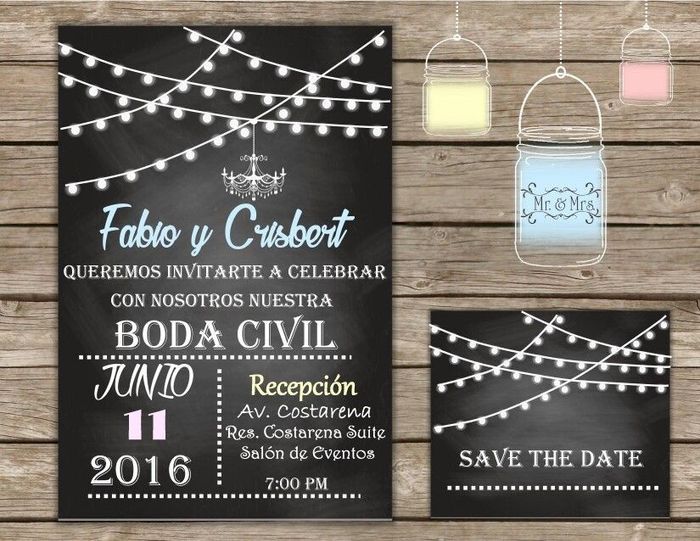 Ideas de invitaciones - 1