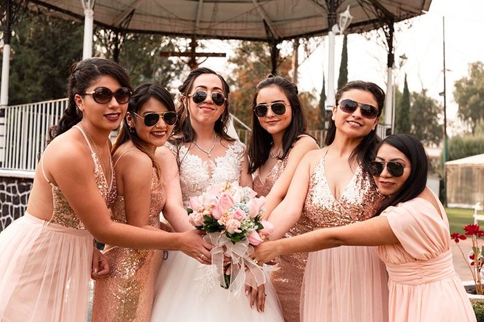 Damas de honor, padrinos y el hombre debe de tener padrino en la misa - 1