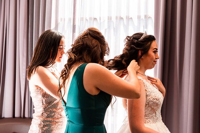 Getting Ready y noche de bodas 1