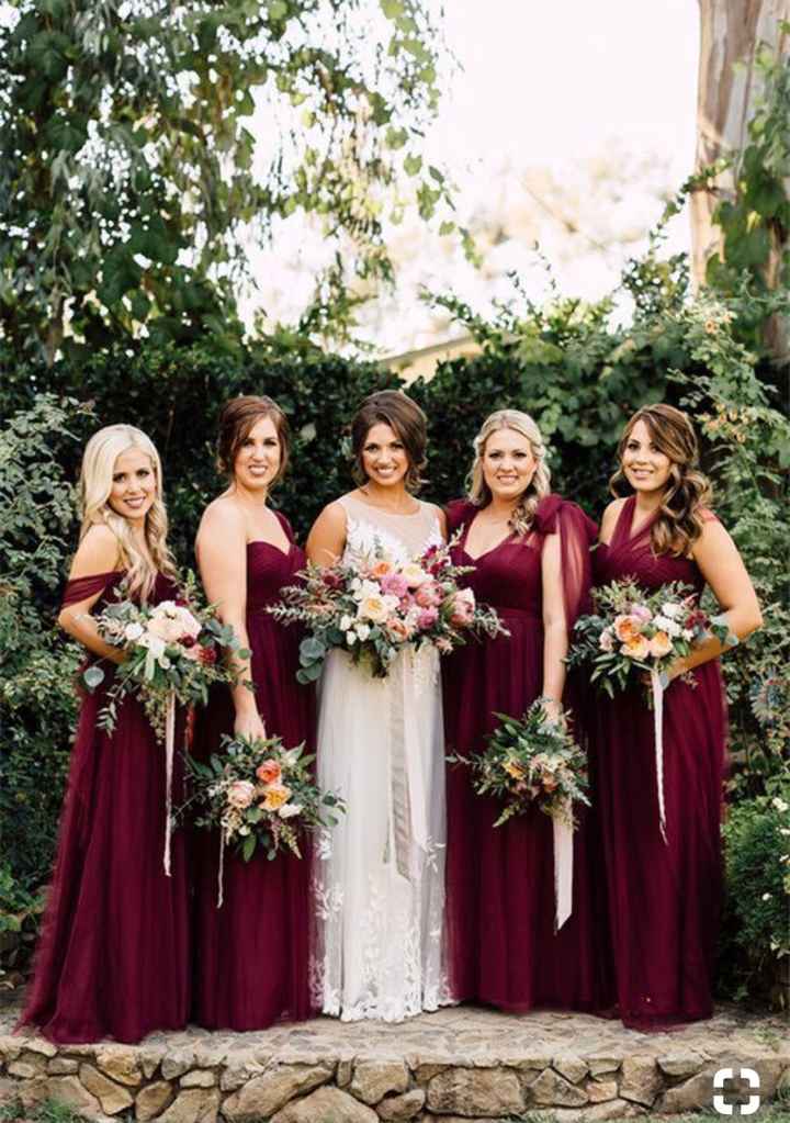 Colores de vestidos para las damas de honor🌸🌼 - 2