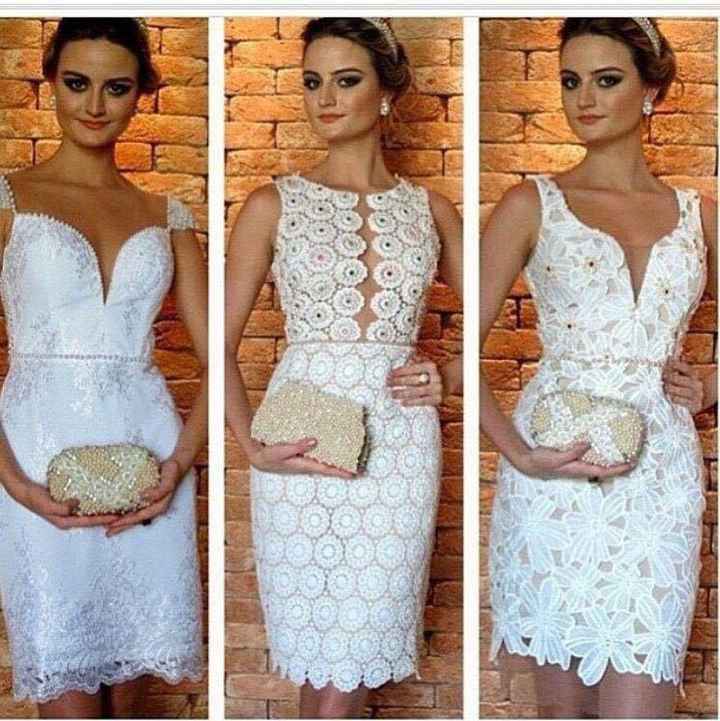 Vestidos Boda Civil Colores clásicos - 12