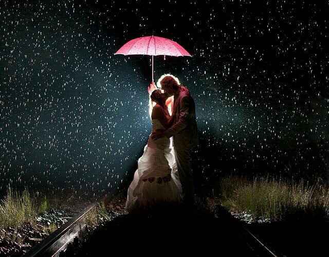 Sesión de fotos bajo la lluvia - 3