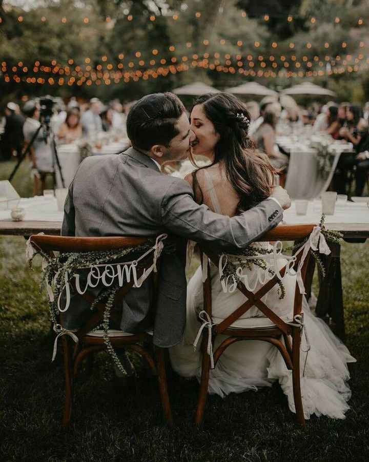Ideas para las sillas de los novios - 2