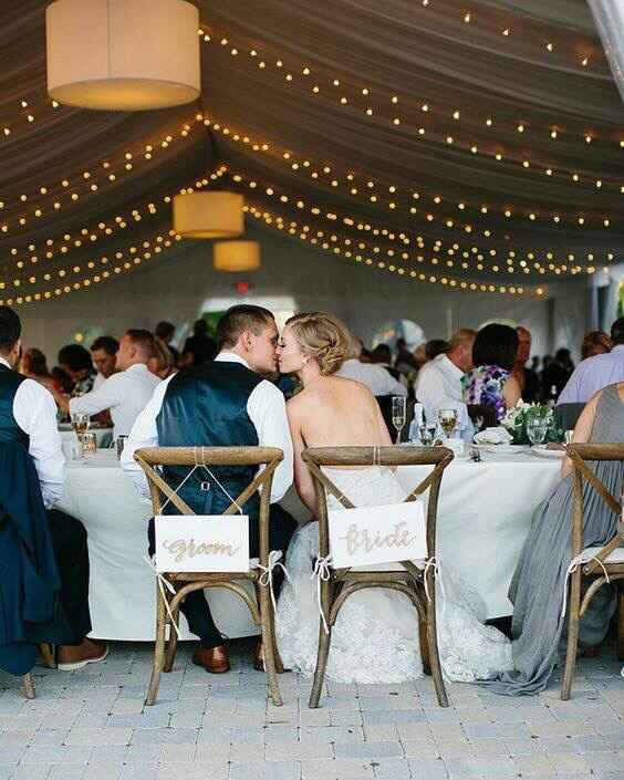 Ideas para las sillas de los novios - 3