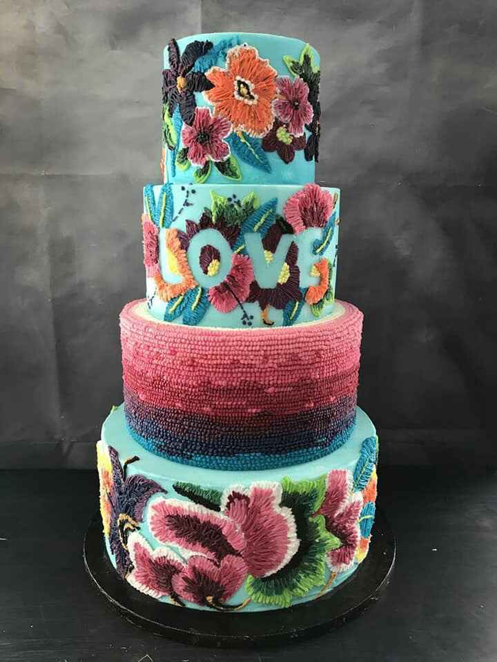 Pasteles para boda temática mexicana - 8