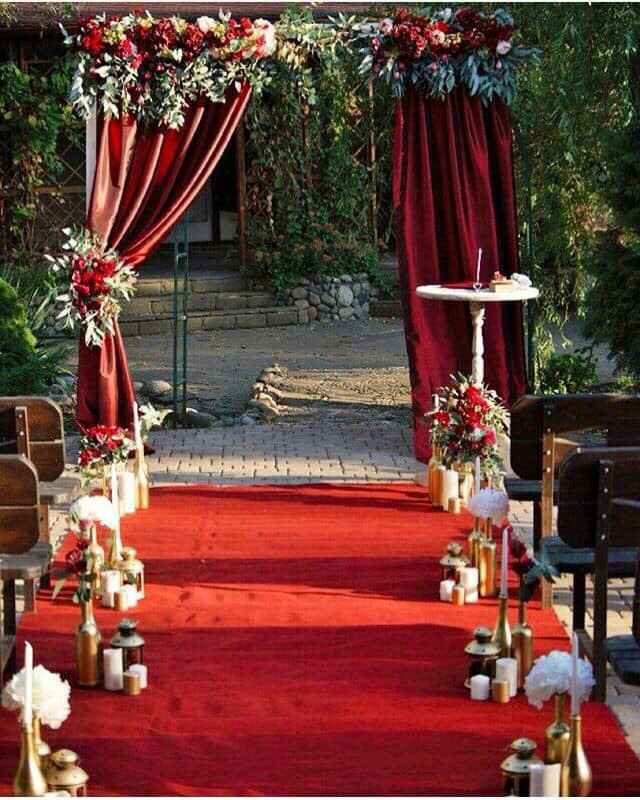 Arcos con toques rojos ❤️ - 6