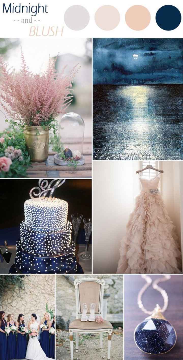 Boda con diferente tipos de azul y rosa - 13