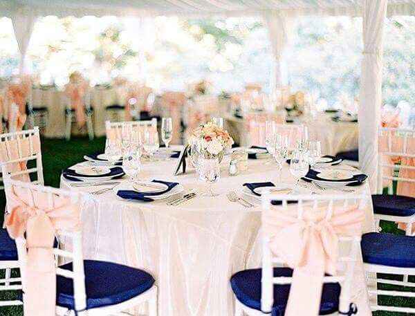 Boda con diferente tipos de azul y rosa - 16
