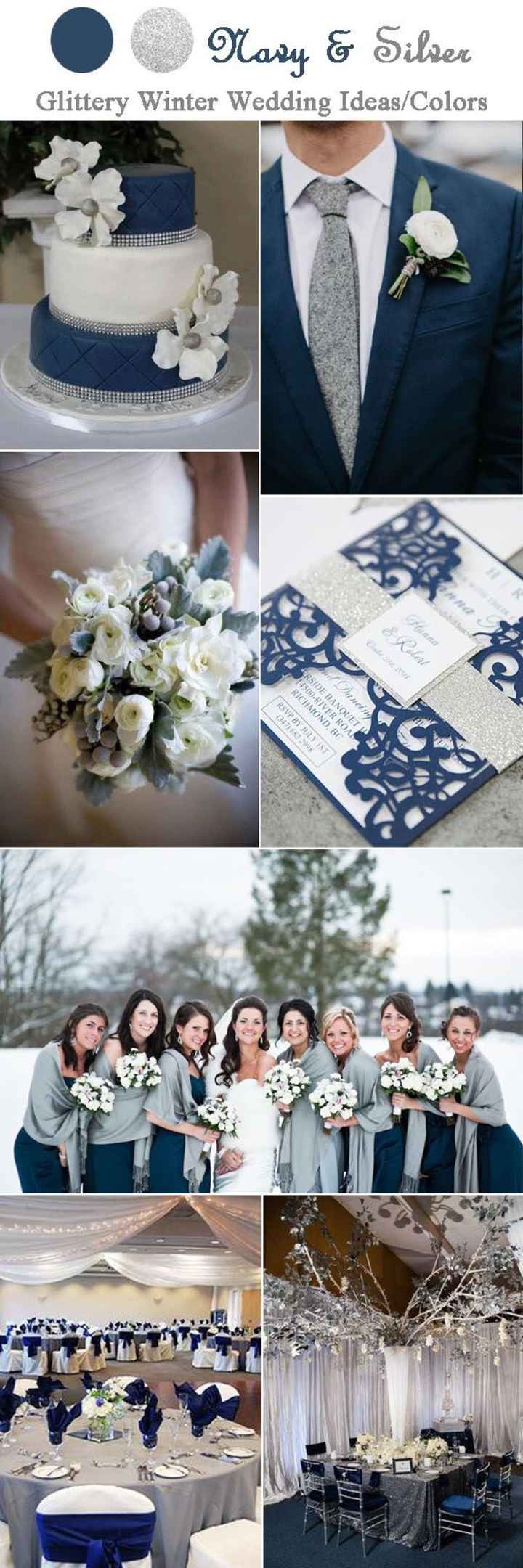 Boda con azul y Plata 💙 - 2
