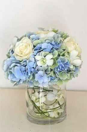 Decoración de boda en tonos azules - 4