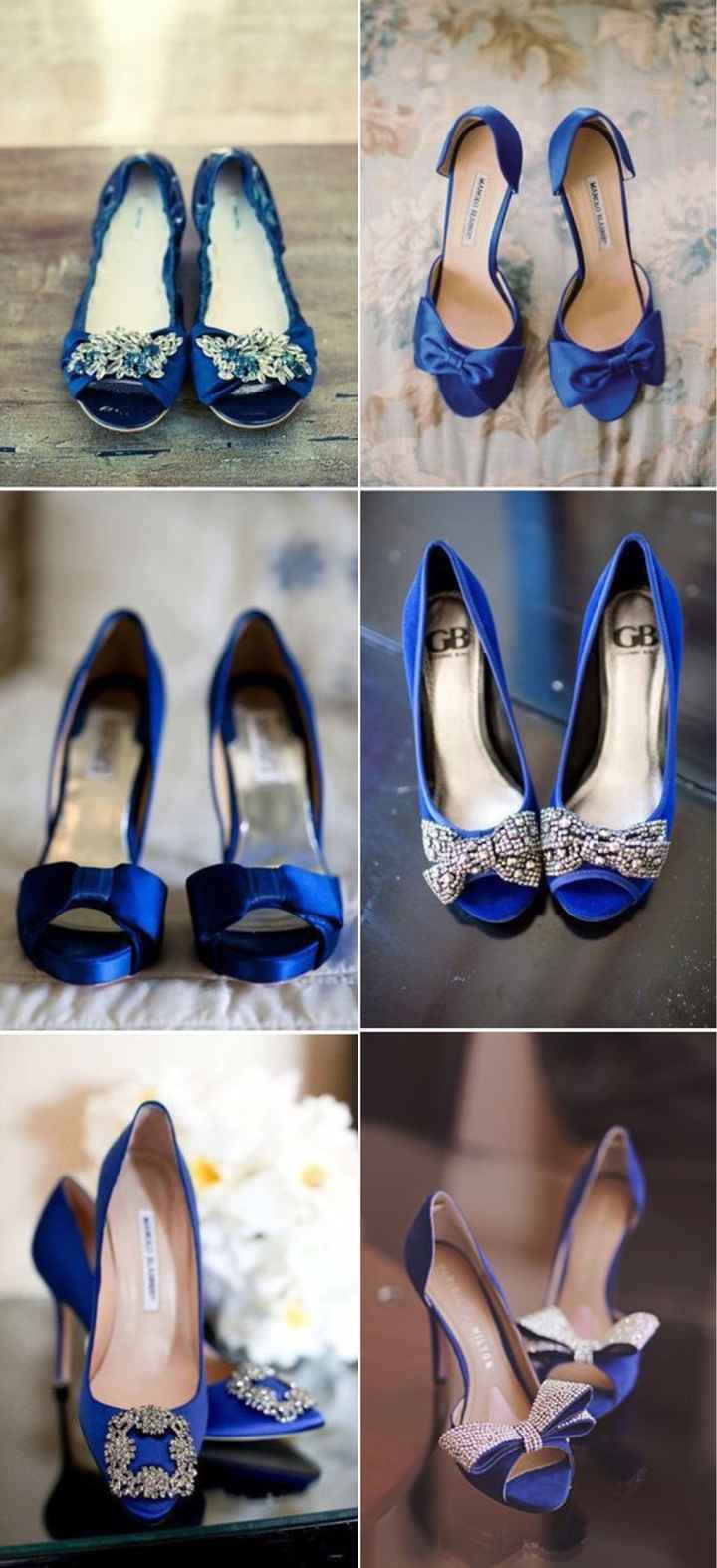 Zapatos tacón alto color  azul💙 - 3