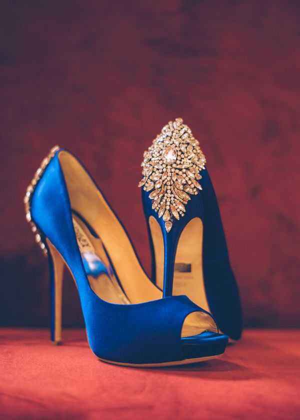 Zapatos tacón alto color  azul💙 - 8