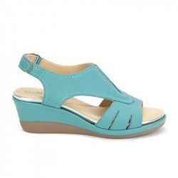 Zapatos bajos colores azul - 3
