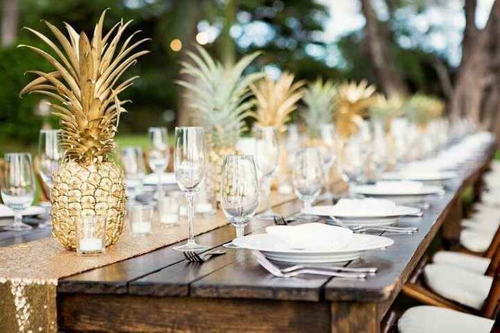 Decoraciones frutales para mesa - 1