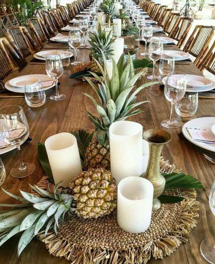 Decoraciones frutales para mesa - 3