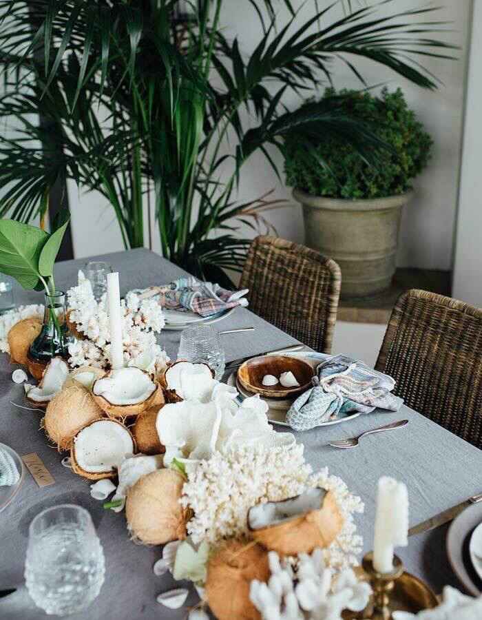 Decoraciones frutales para mesa - 8