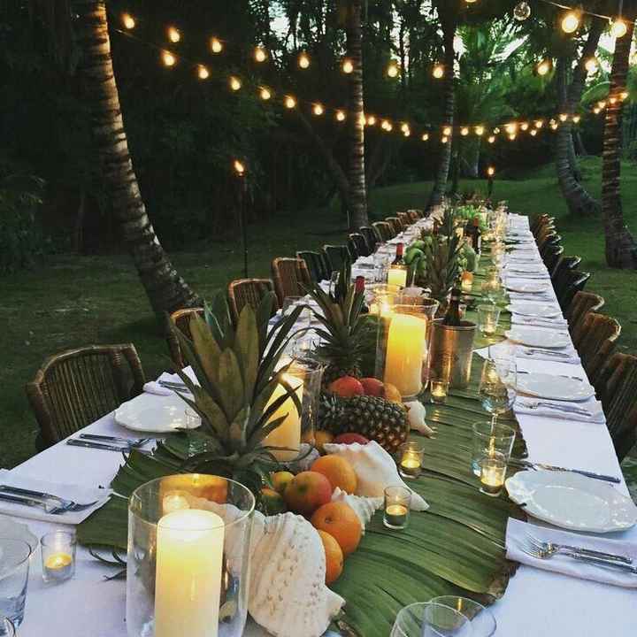 Decoraciones frutales para mesa - 14