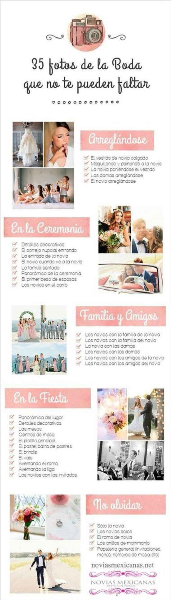35 fotos que no pueden faltar en tu boda - 1