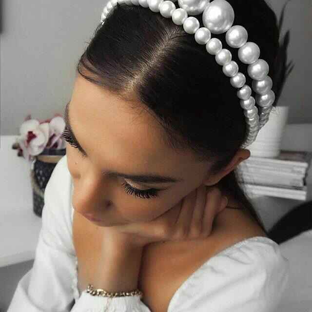 Peinados con perlas - 5