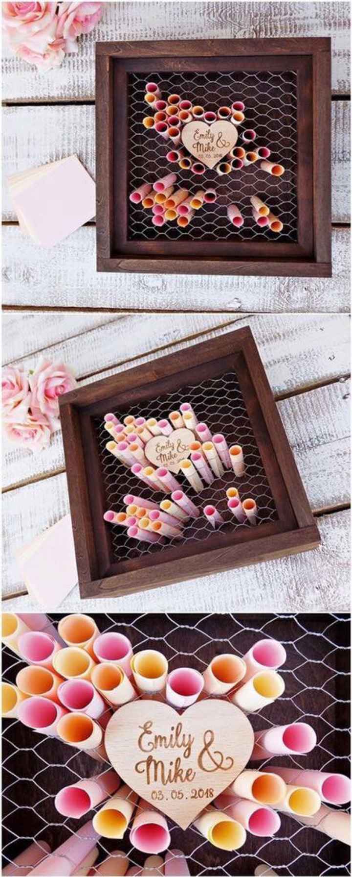 Libro de visitas con papel - 2