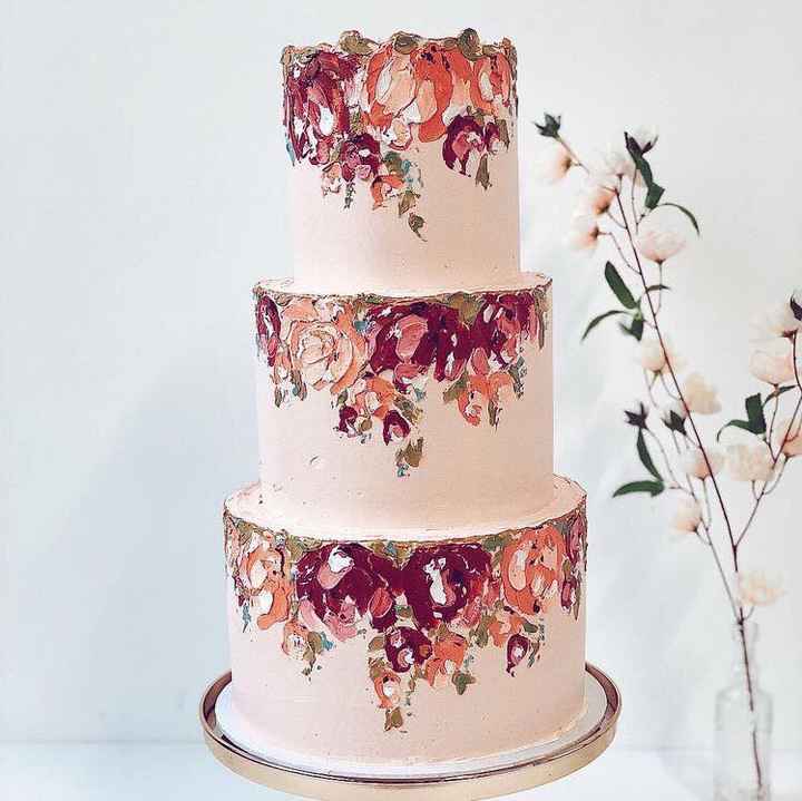 Pasteles con flores pintadas. - 3