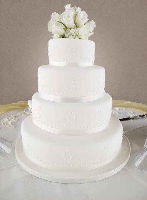 Pasteles de boda blancos - 6