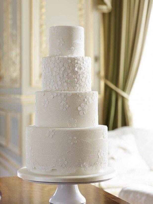 Pasteles de boda blancos - 7