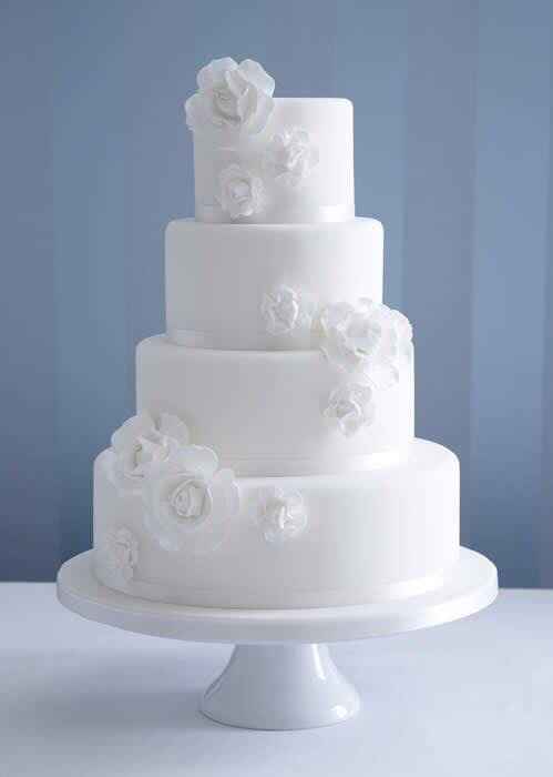 Pasteles de boda blancos - 9
