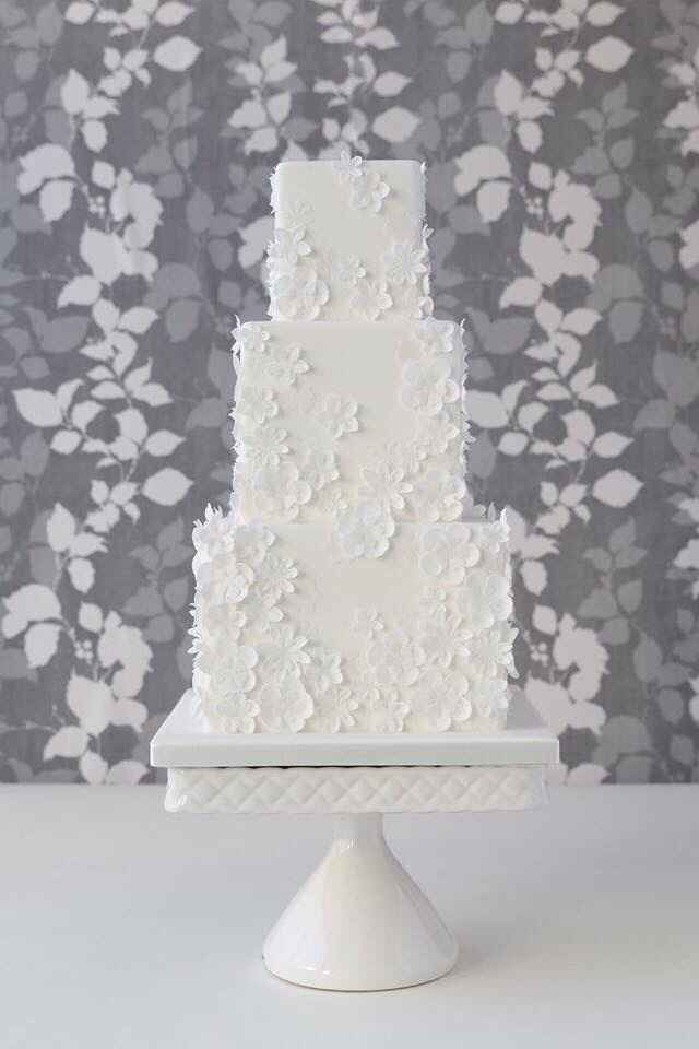 Pasteles de boda blancos - 11
