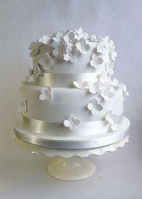 Pasteles de boda blancos - 12