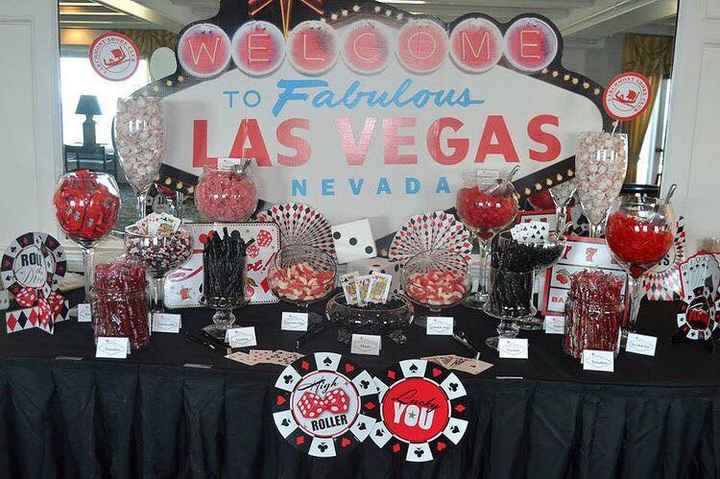 Boda temática Las vegas ❤️🖤❤️🖤 - 5