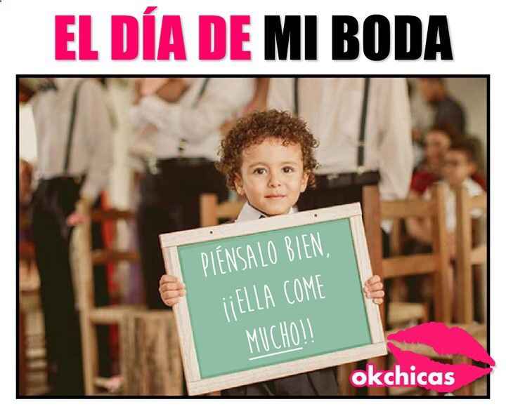 Paje con letrero de advertencia - 1