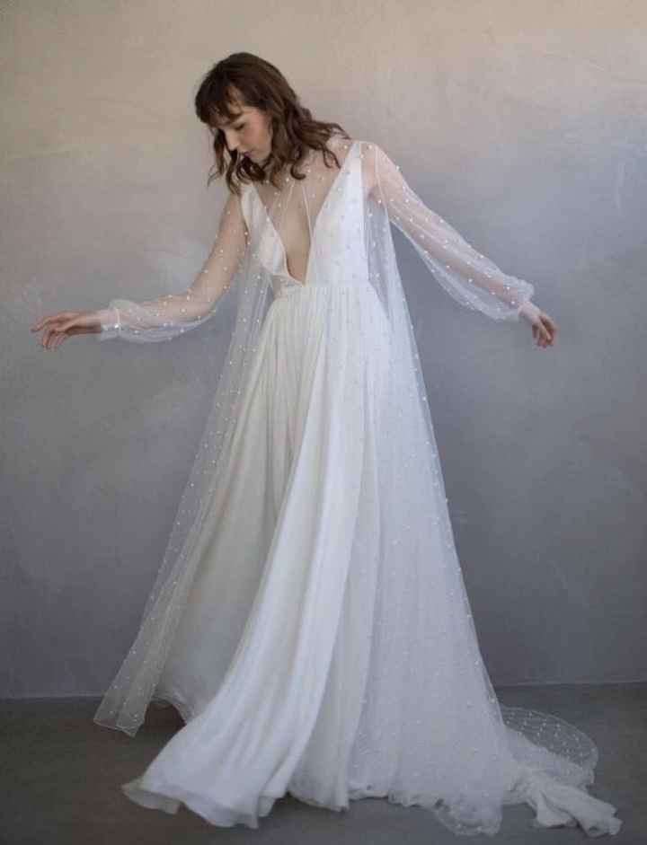 Vestido con detalle de perlas - 2
