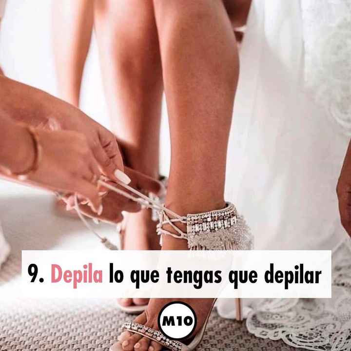 10 consejos antes de la boda - 10