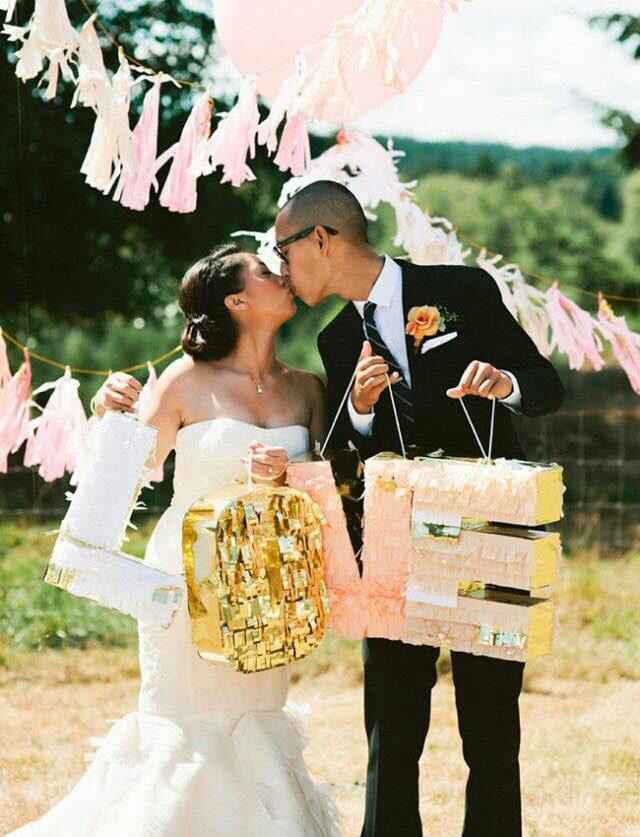 Piñatas de boda - 1