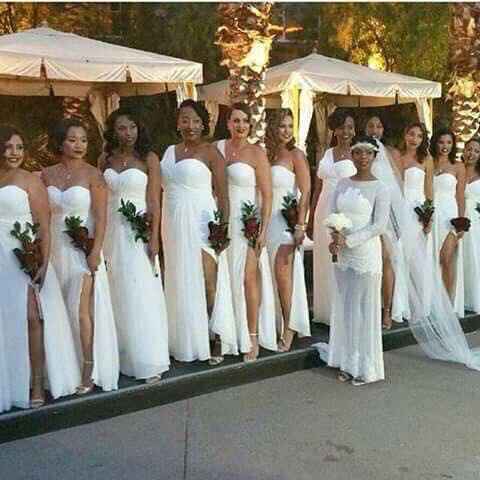 Damas en color blanco - 1