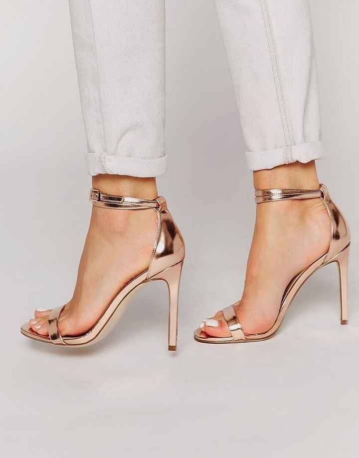 Tacones rose gold - 3