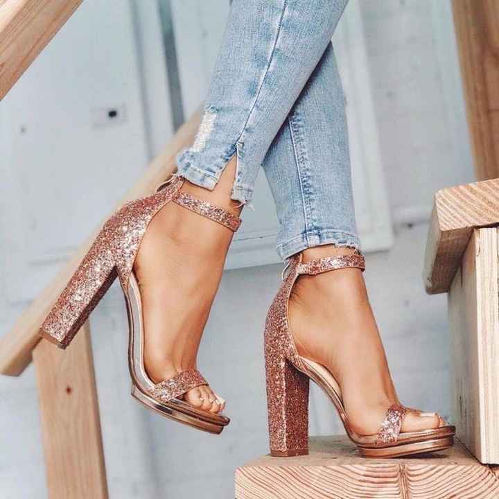 Tacones rose gold - 9