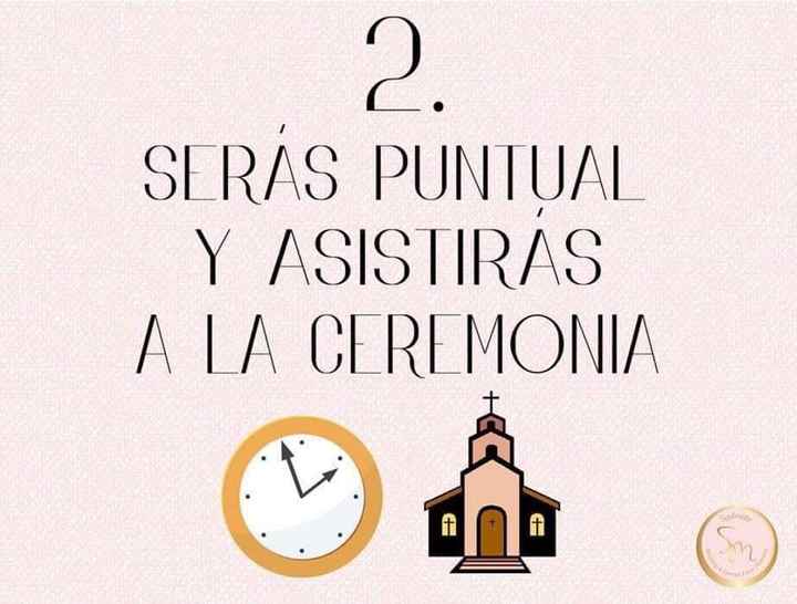 Los 10 mandamientos de la boda - 3