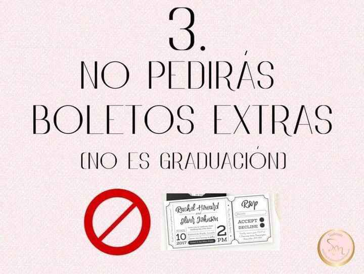 Los 10 mandamientos de la boda - 4