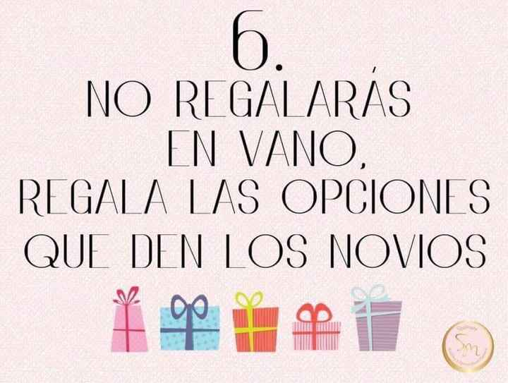 Los 10 mandamientos de la boda - 7