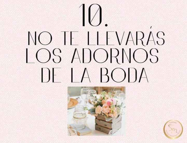 Los 10 mandamientos de la boda - 11